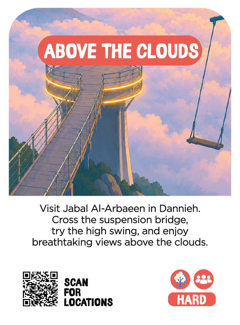 Above The Clouds quest card front